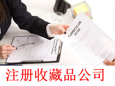 收藏品公司的注冊流程
