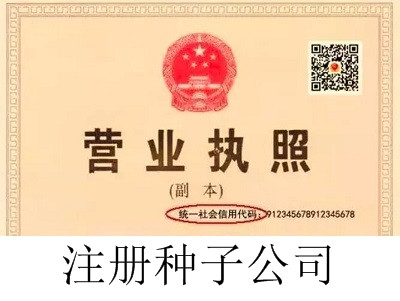 最新廈門種子公司注冊流程